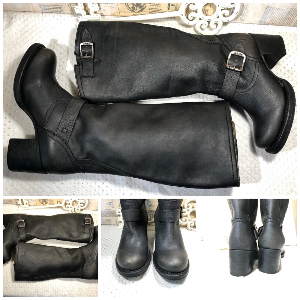 Frye Slouch Tall Boots - Picture 3 of 8